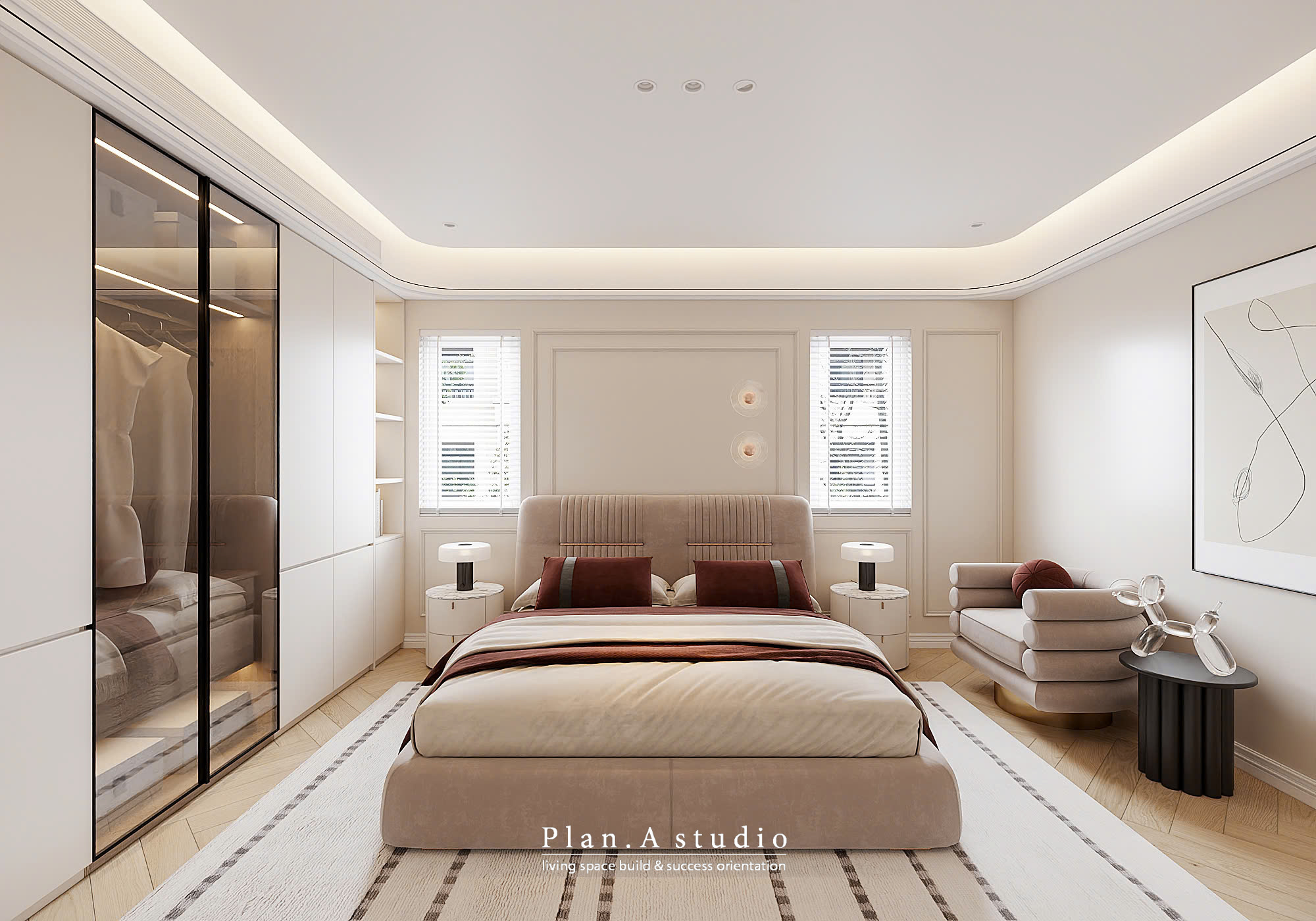 现代别墅丨Plan. A studio-14