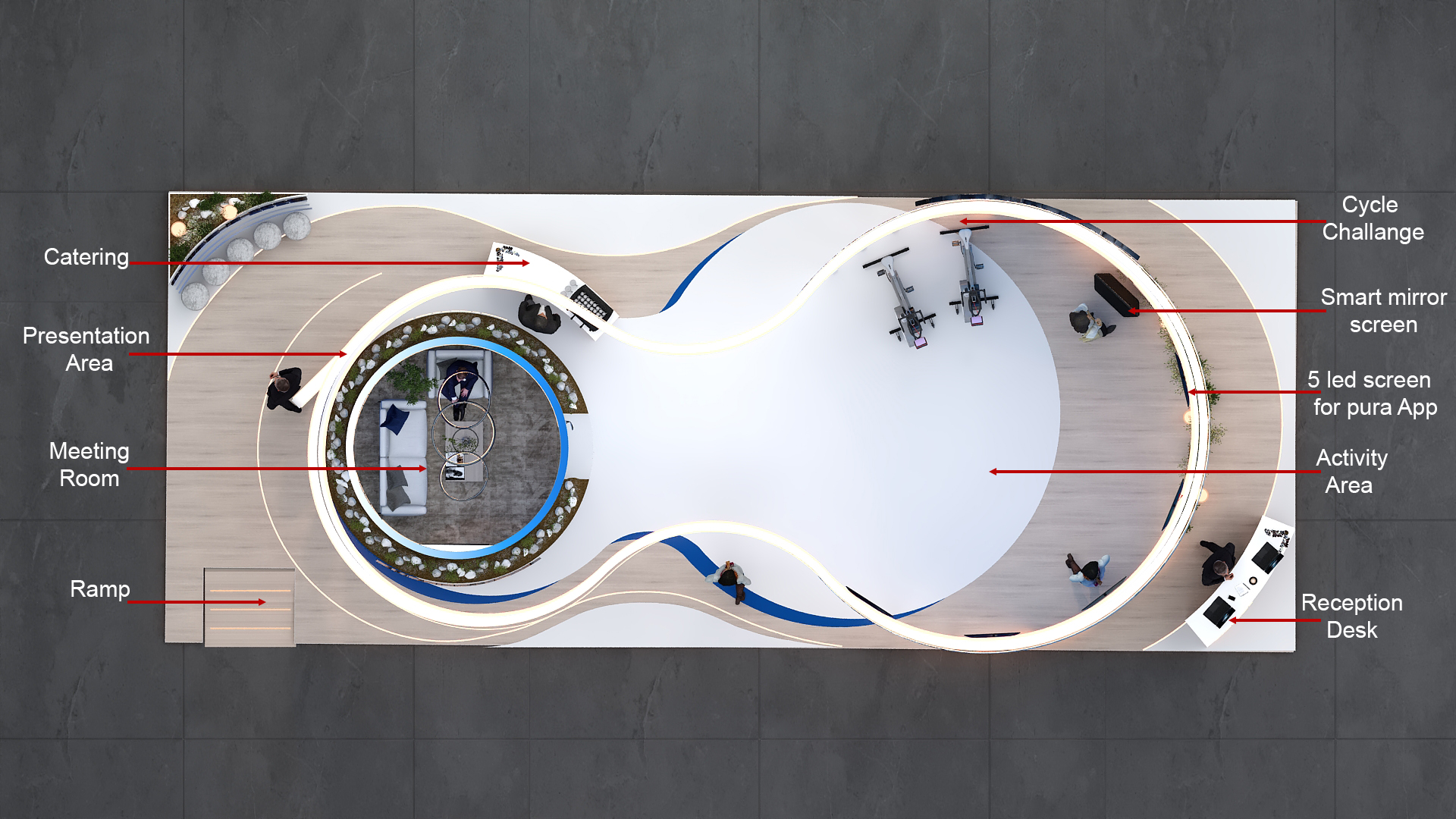 Pure Health  WHX Tech展会展位设计丨未明确提及-11