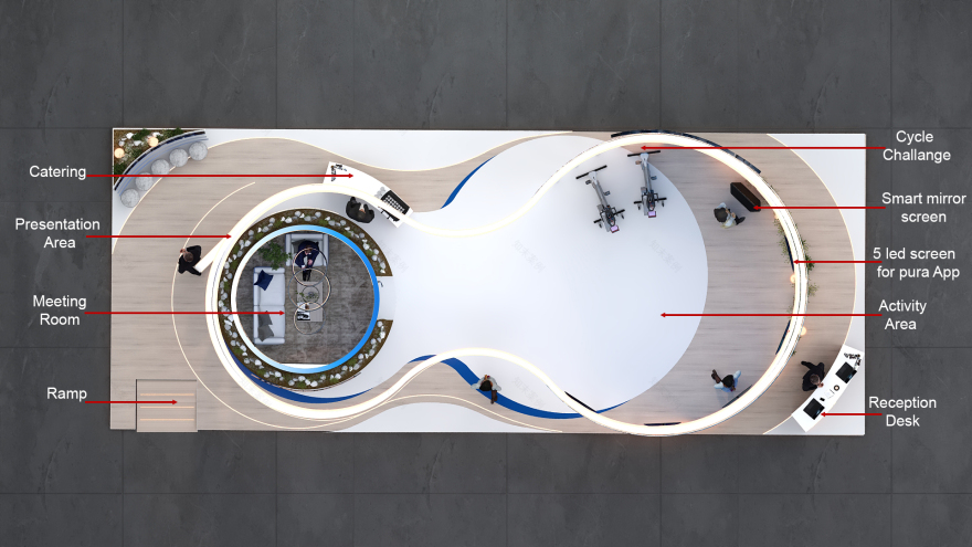 Pure Health WHX Tech展会展位设计丨未明确提及-11