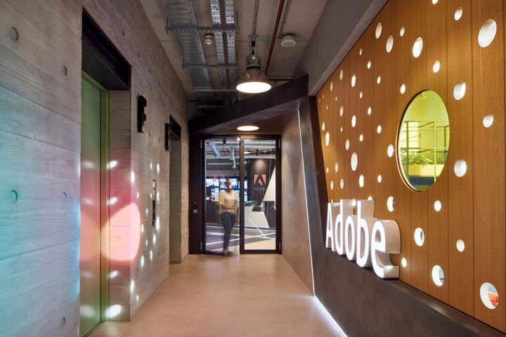 伦敦 Adobe 新办公室,工业风中展现创意活力-15