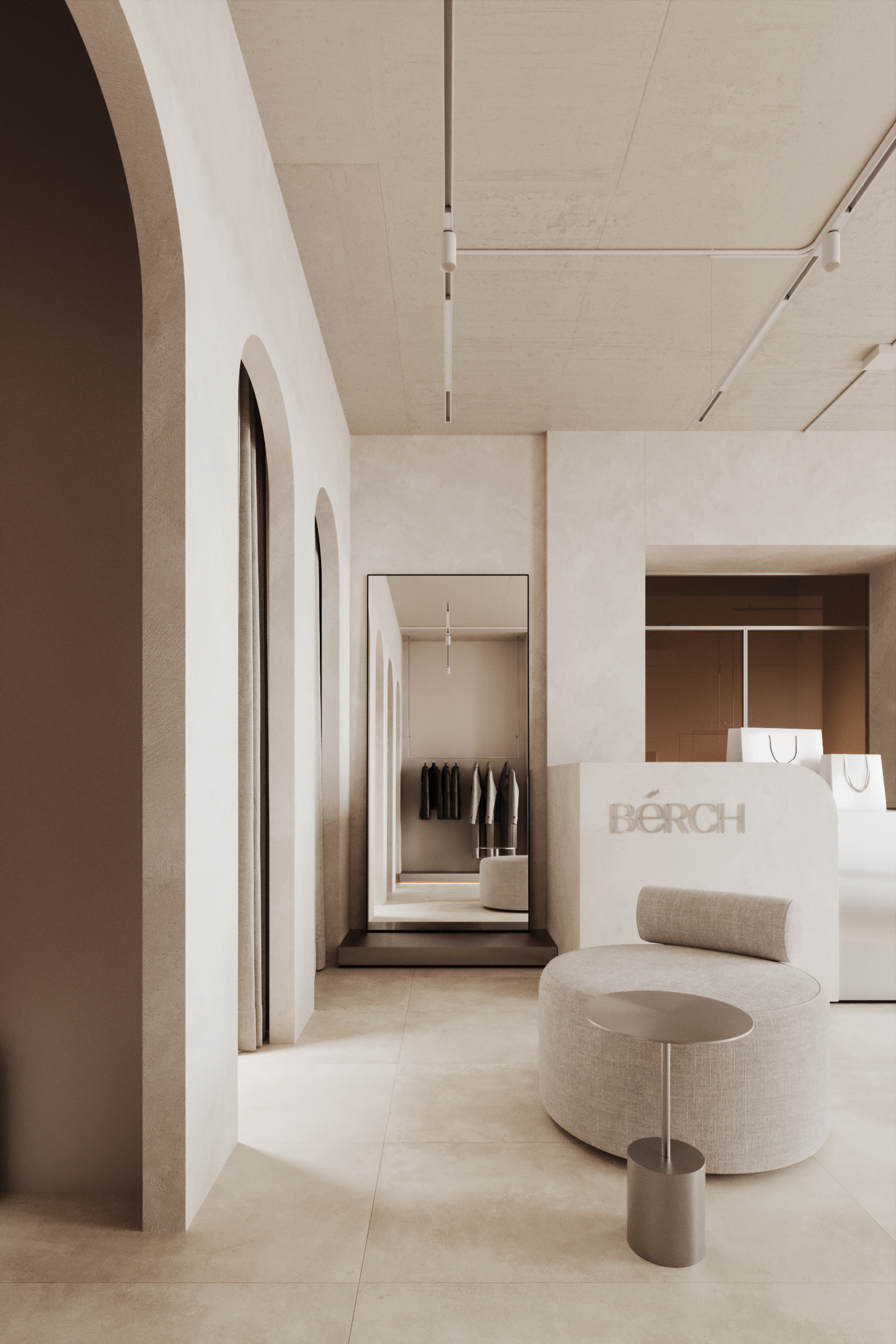 BERCH CLOTHES SHOPS室内可视化项目丨俄罗斯新西伯利亚丨Gadgaeva Maria,Kopylov Artem-17