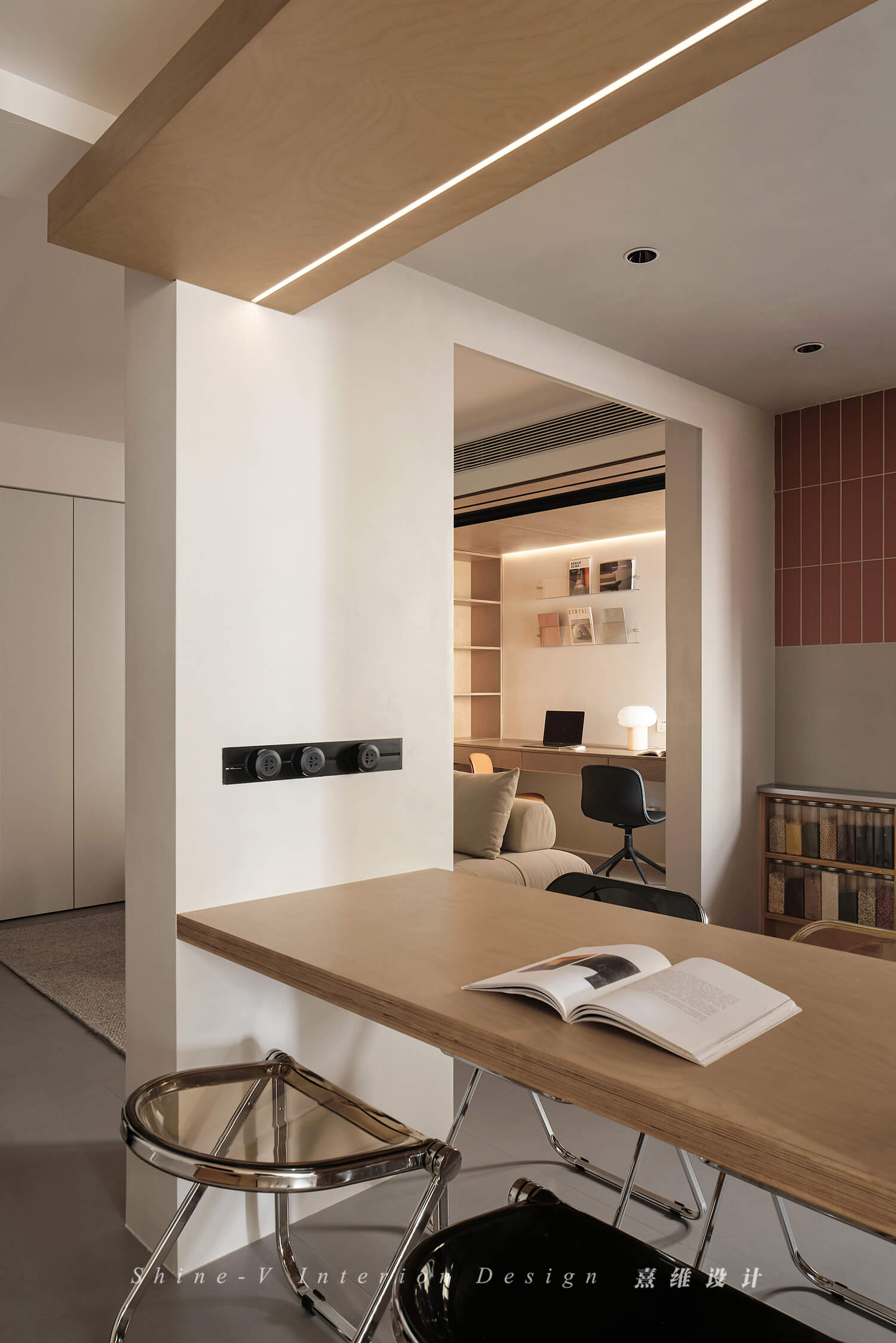 熹维设计 | 97㎡三代同堂，餐厨一体，功能型学区房-56