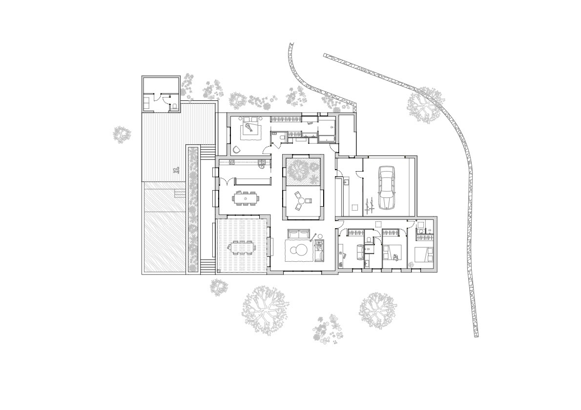 勒克洛别墅丨法国丨Bancaù Architectes-45