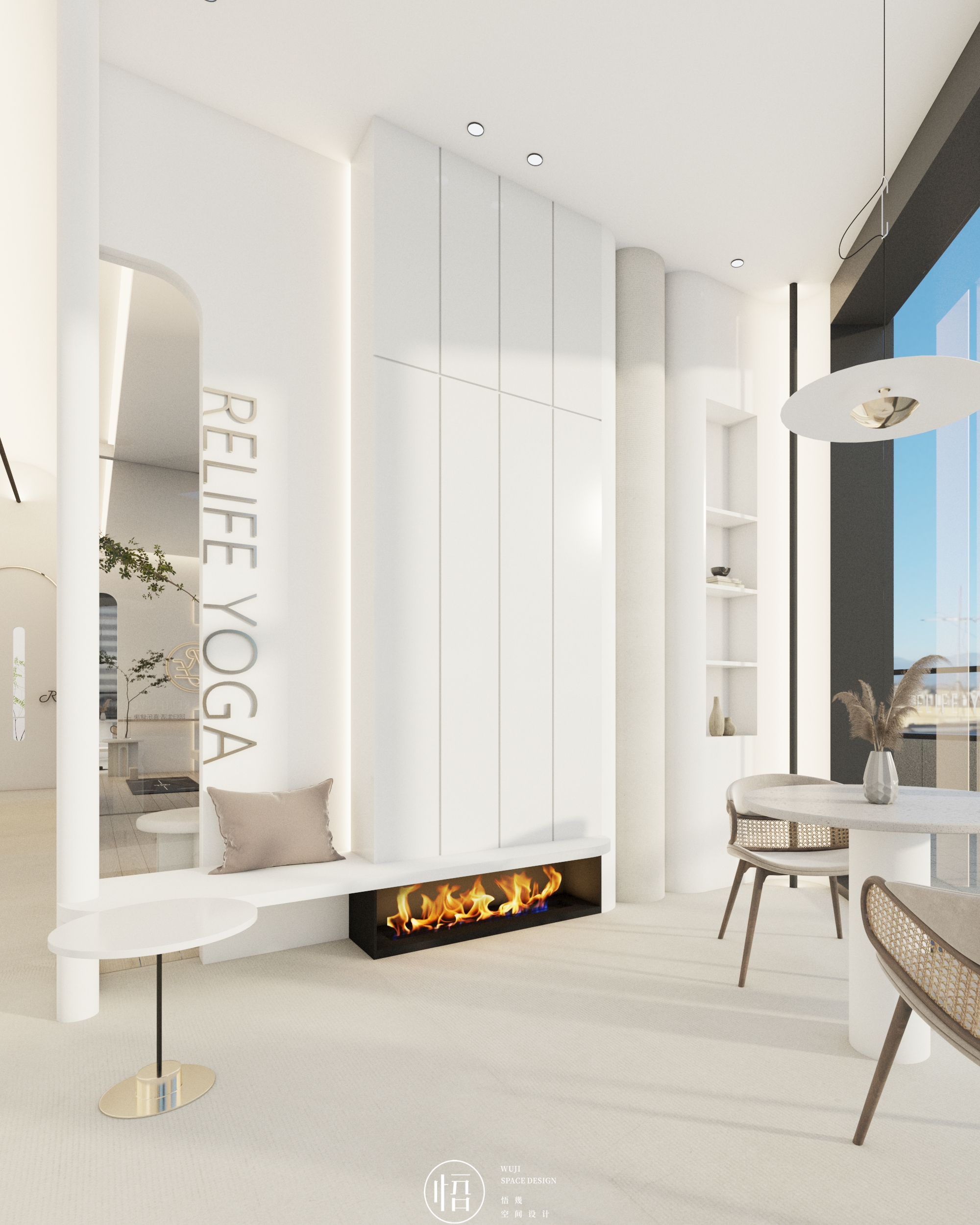 深圳瑞瑜伽室丨中国深圳丨悟几空间设计-14