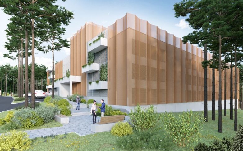 斯雷姆斯卡米特罗维察研究所旁五层停车场建设丨诺维萨德工作室DBA-21