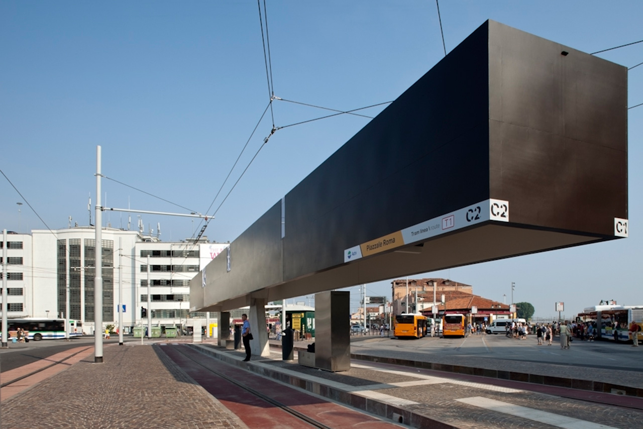  Tramway terminal in Venice 
			-9