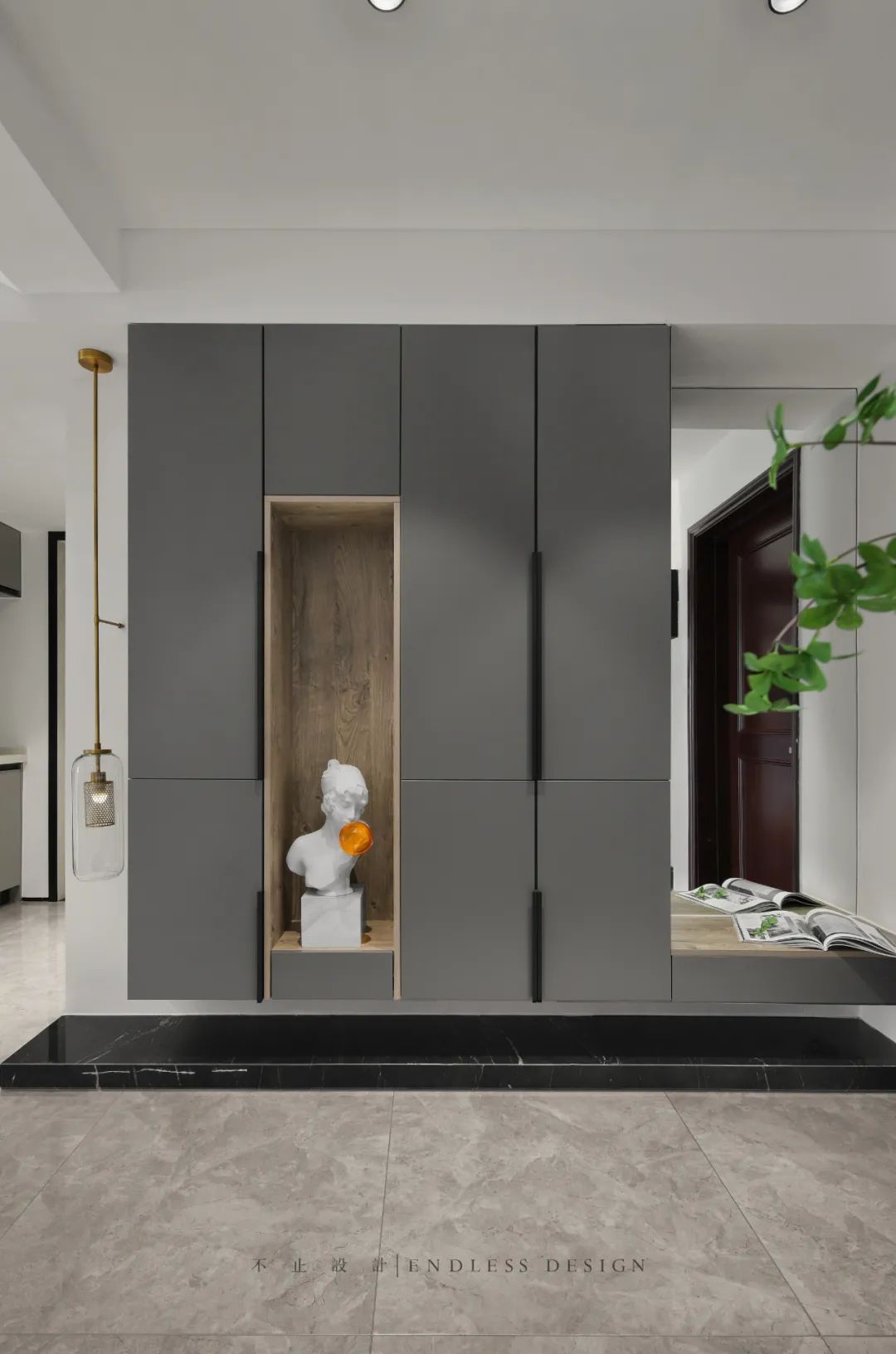 苏州吴江天铂华庭极简黑白灰空间设计丨中国苏州丨不止设计-5