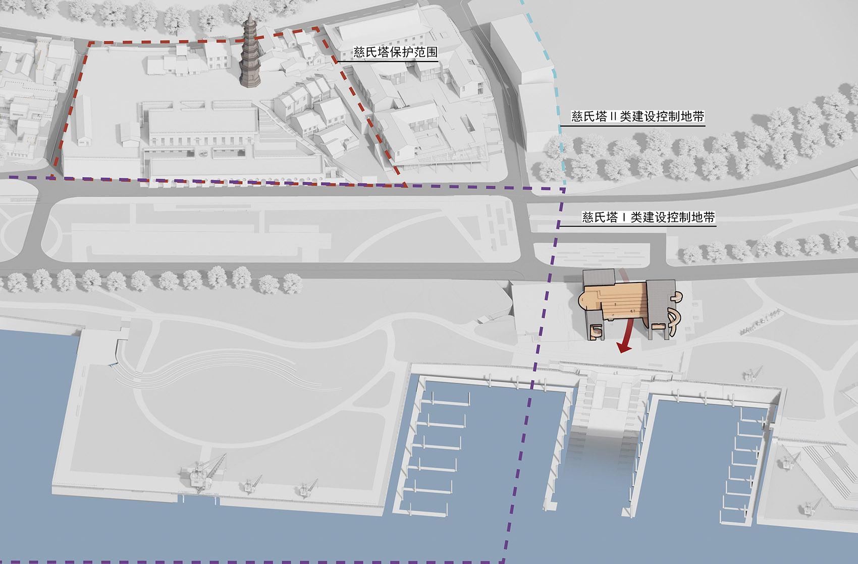 岳阳华菱港旅游码头游客中心丨中国岳阳丨URBANUS都市实践建筑设计事务所-32