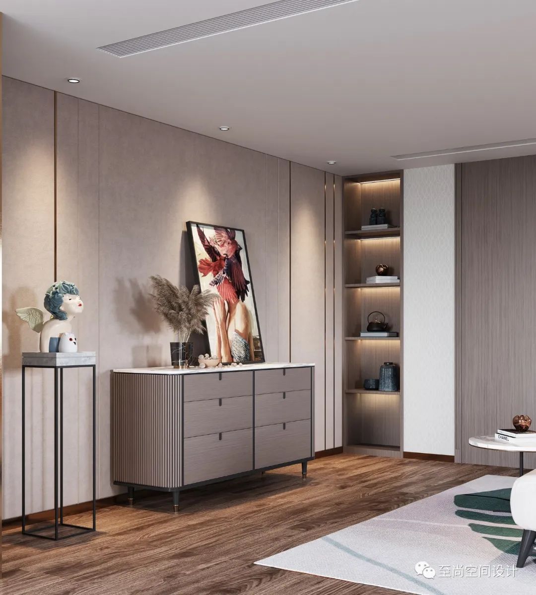 新中式风格丰泰华园别墅设计，诠释东方意境之美-40