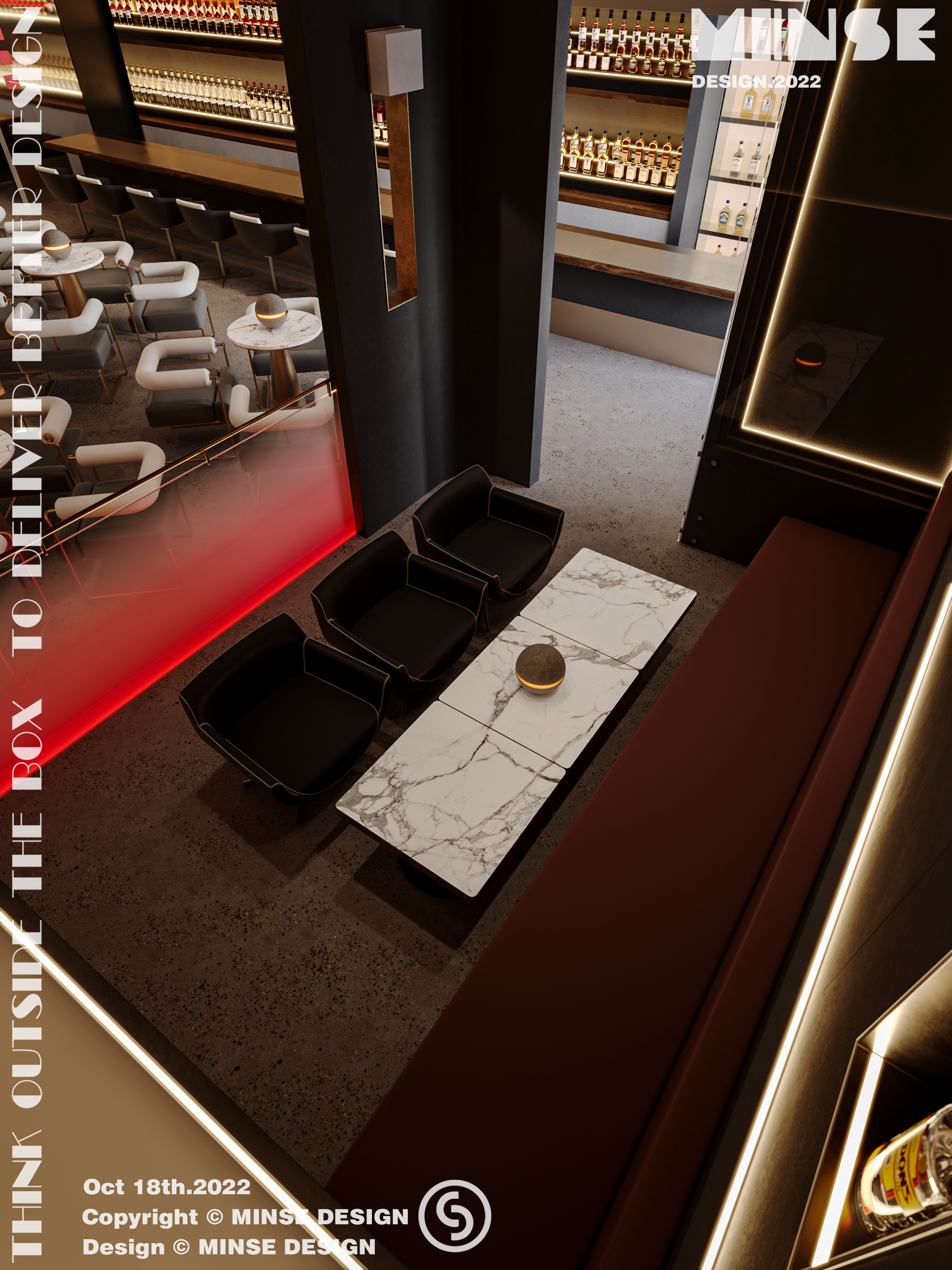 百里酒吧 Berry Bar 商业空间设计丨中国杭州丨杭州民舍制作空间设计工作室-17