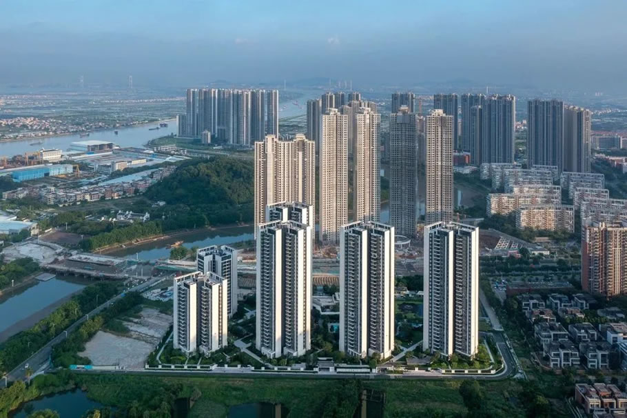 广州中海·左岸澜庭园区丨中国广州丨成都赛肯思创享生活景观设计股份有限公司-4