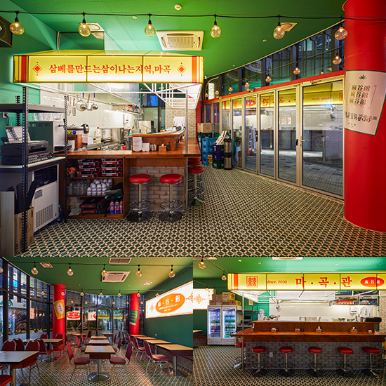 二十平米独特复古餐厅设计-1