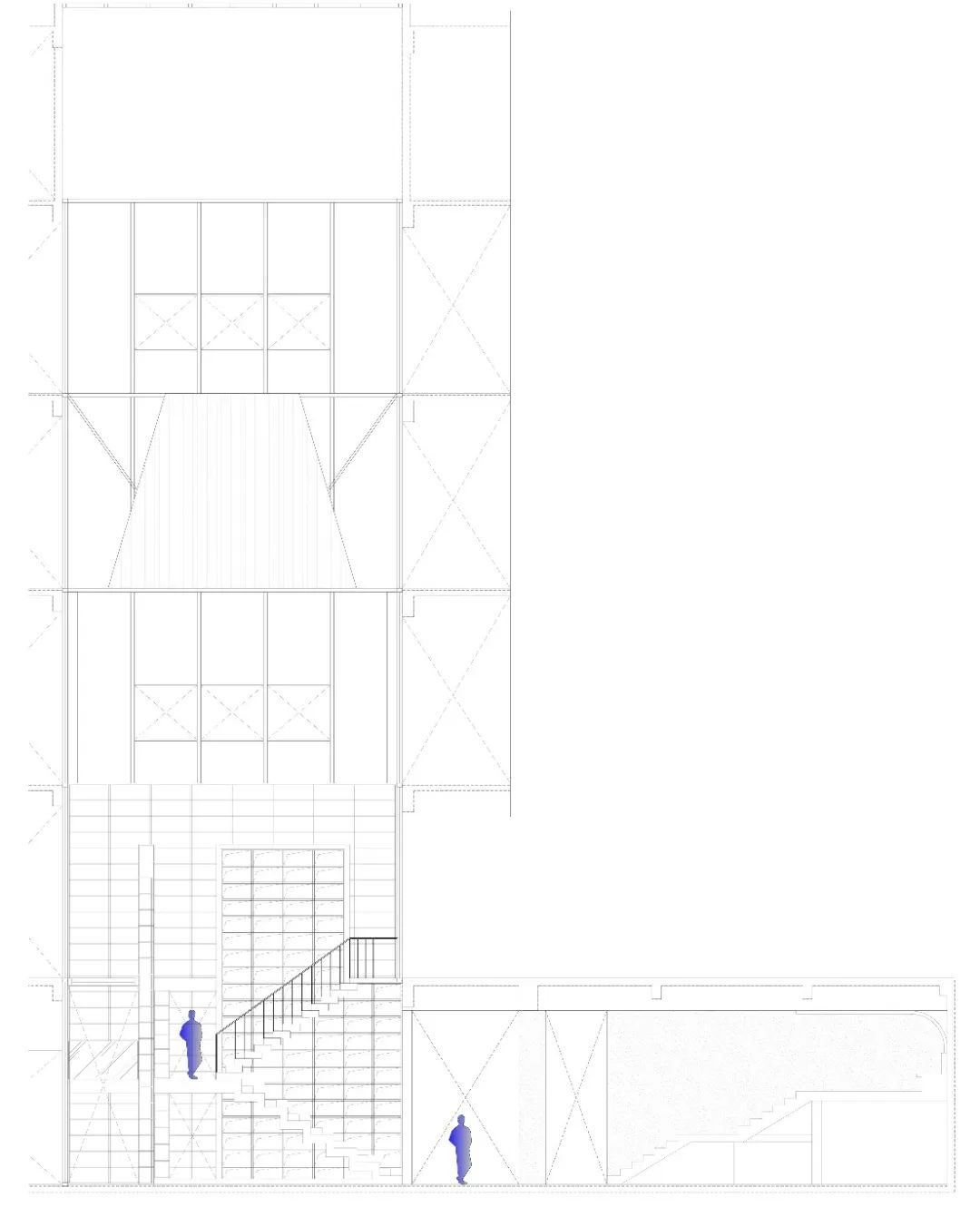 严旸建筑 × 美璟书店 | 中庭中的隐秘书店-146