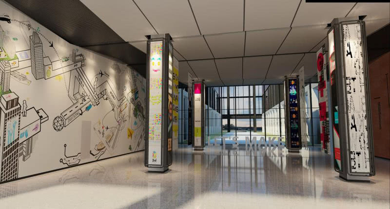 创意无限创客空间设计案例效果图-14