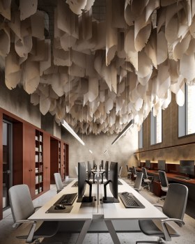 Paper Sky Office Bezmirno Architects