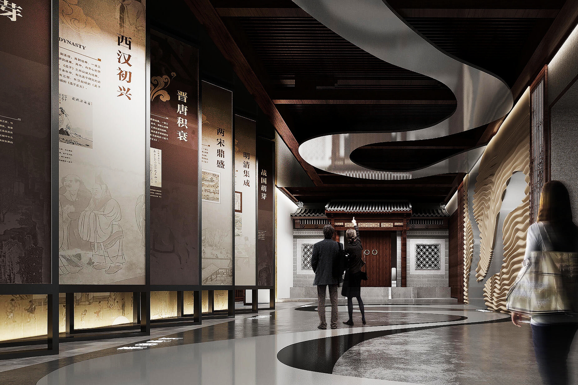 专注空间叙事：苏州展厅-3