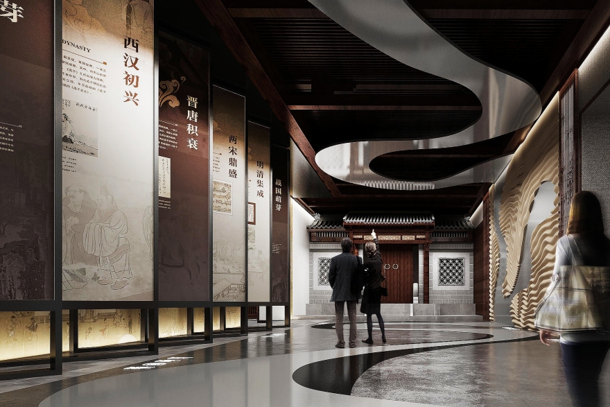 专注空间叙事:苏州展厅-3