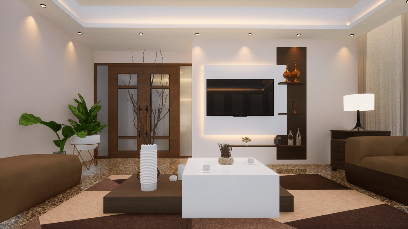 LIVING & COMMON ROOM INTERIOR-1