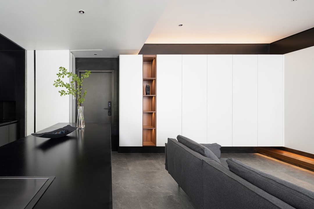 小户型空间共享最大化46㎡IT男的独居生活-29