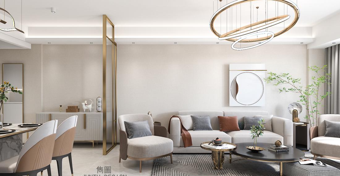 广州天河区 120m²现代轻奢收纳之家丨中国广州-4