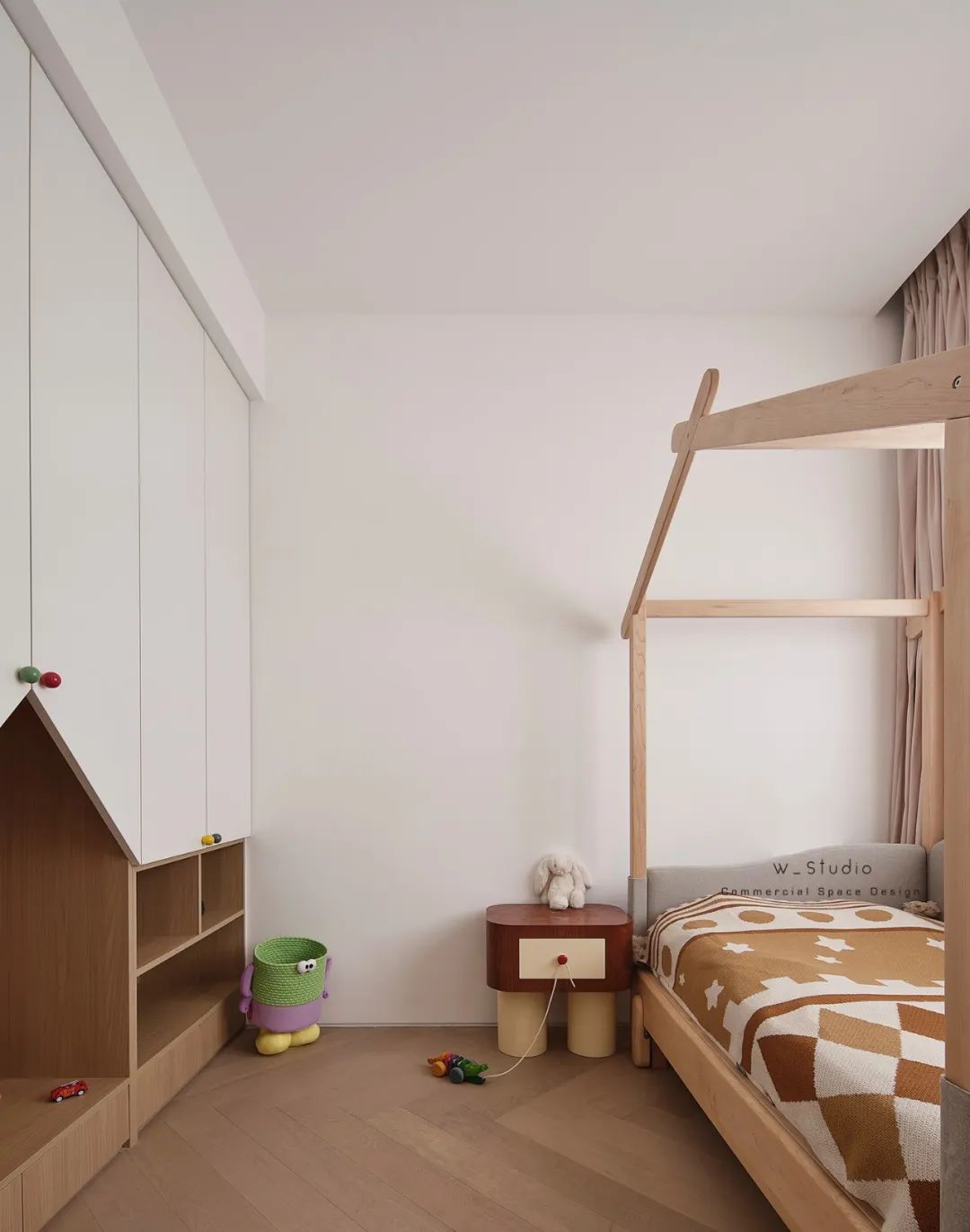 莫奈色彩的现代家居丨无一内建筑设计事务所-51