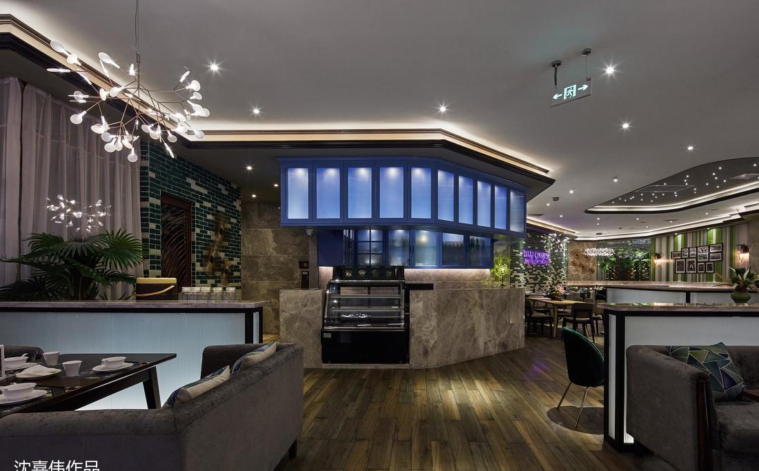 沈嘉伟设计作品—鎏莲泰国餐厅-2