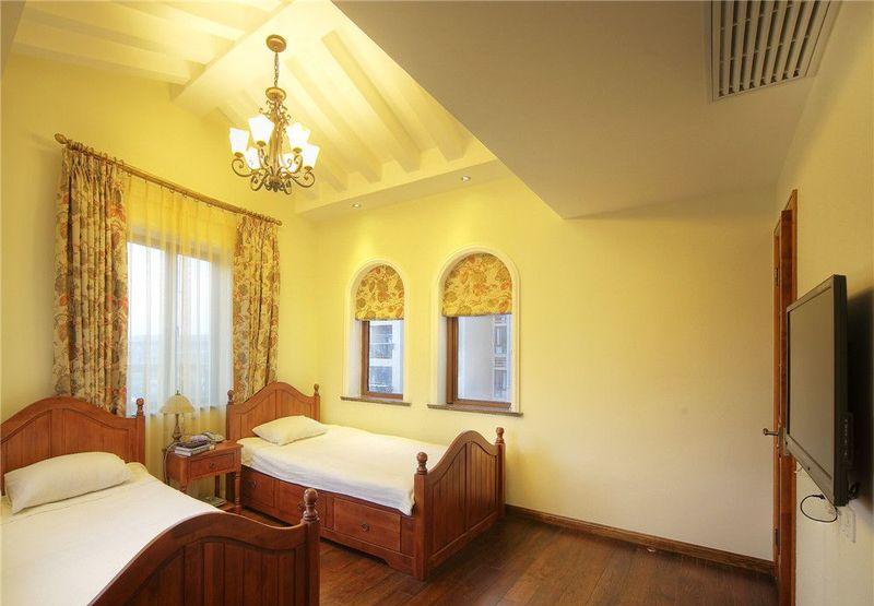 上海环球翡翠湾美式别墅装修实景展示-11