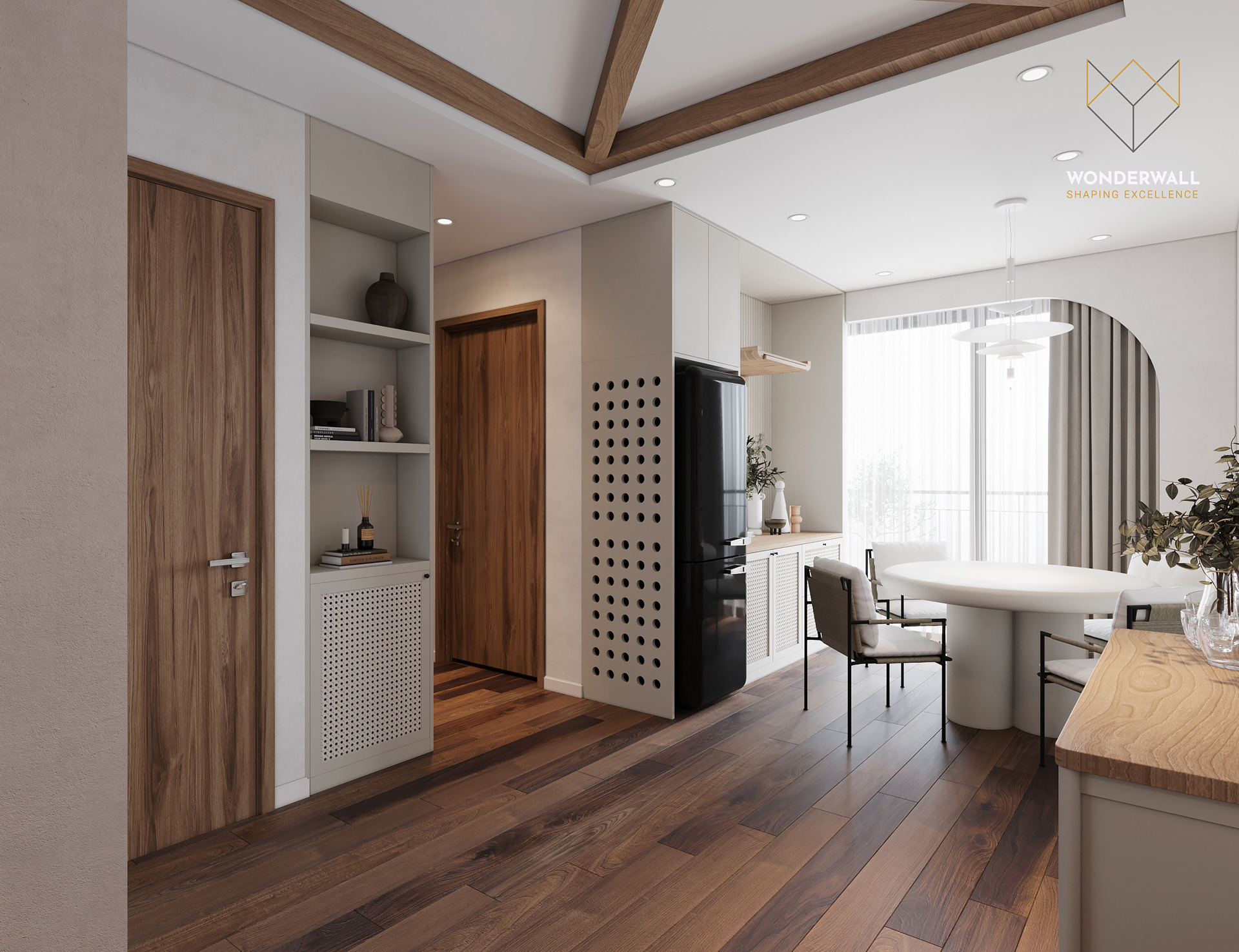 舒适一居室公寓丨越南河内丨Wonnderwall VN-11