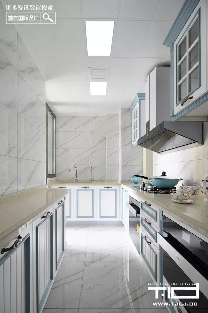 现代地中海风格家居设计丨锦华装饰-39