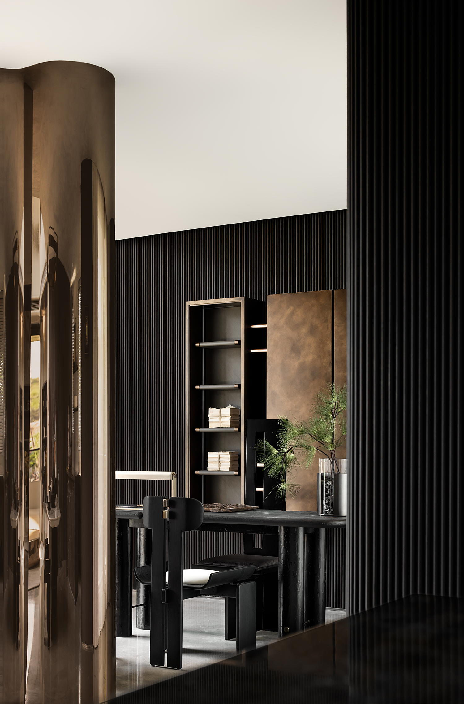 麓溪半岛顶跃样板房丨中国重庆丨继景设计,万华装饰中心-27