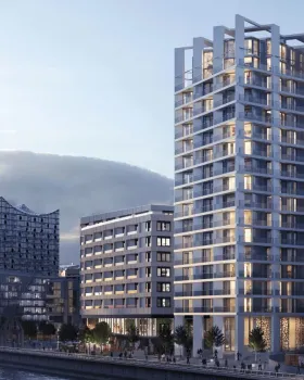 德国汉堡 Strandkai 住宅塔楼丨ingenhoven architects