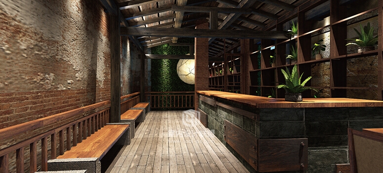 主题餐厅设计-福州揽季月光主题餐厅设计-10