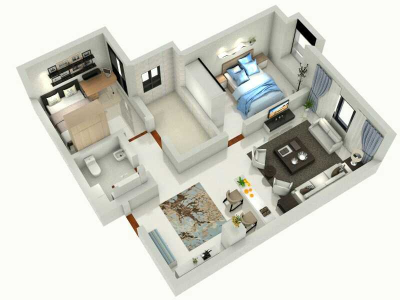 二居室逆袭 | 树形灰镜的时尚魅力-1