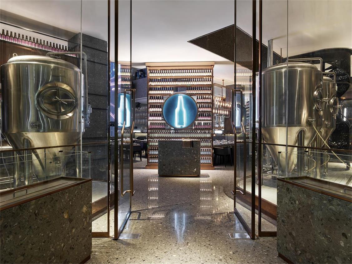 摩登江南精酿音乐餐厅丨中国杭州丨杭州无形有行室内设计有限公司-8