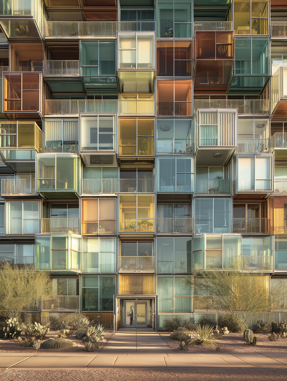 Glass + Aluminum | Facade Study Series-3