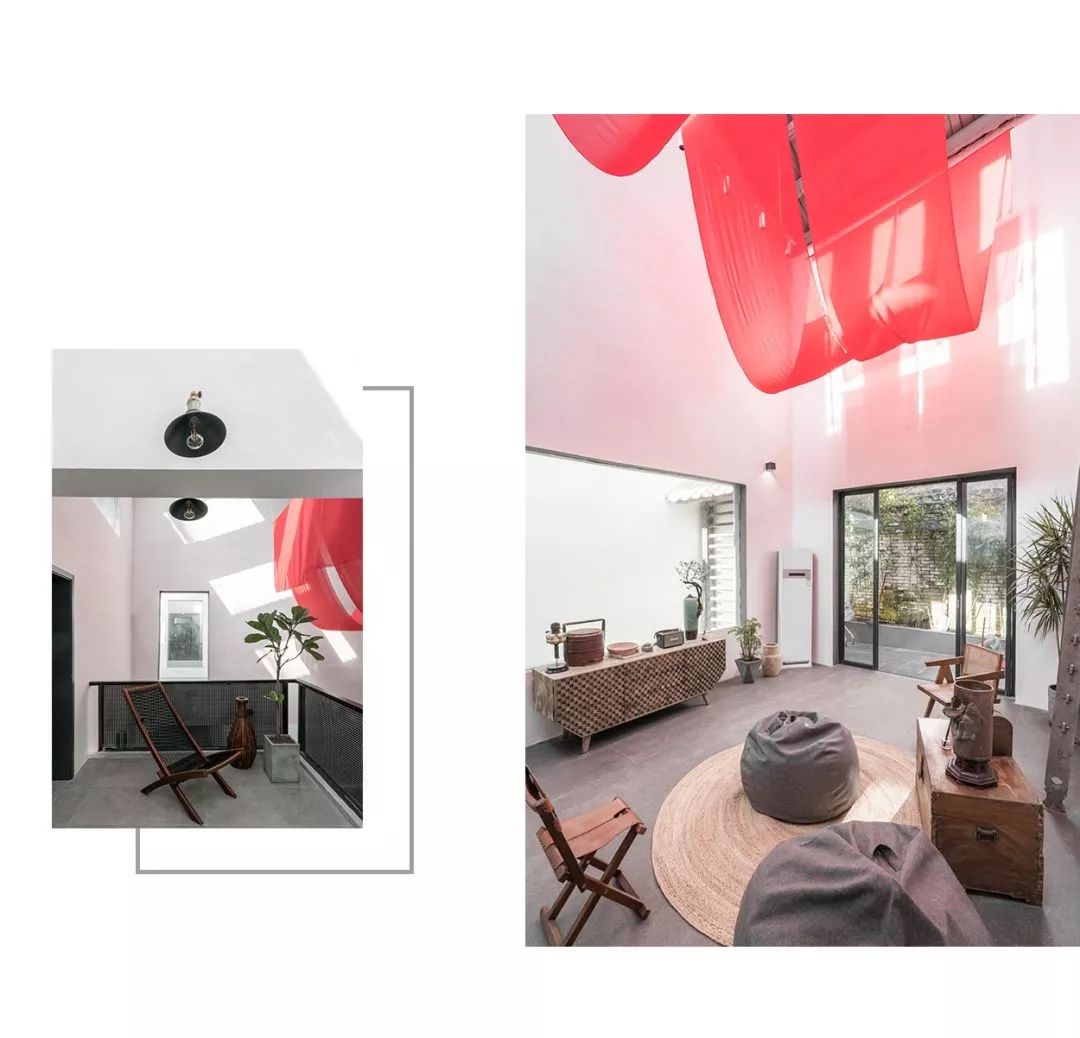 【周六案例放送】广州壹舍·汾阳里：从“坐困愁城”到“大隐于市”，静享清幽时光 | 费罗娜水泥瓷砖-11