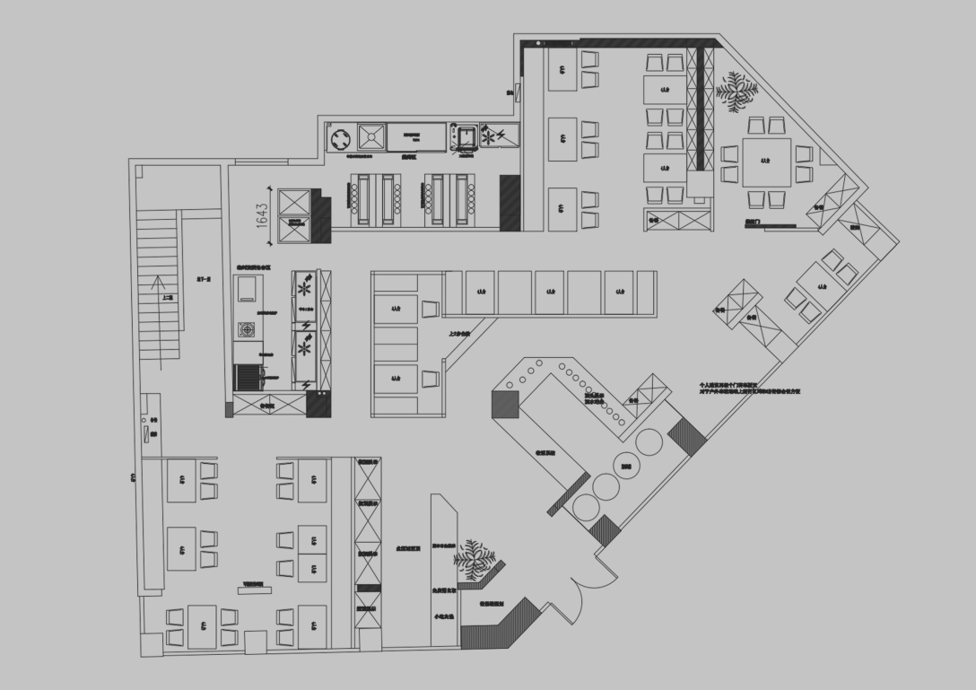 阿记烧烤山西运城店丨中国运城丨坤薪整装-17