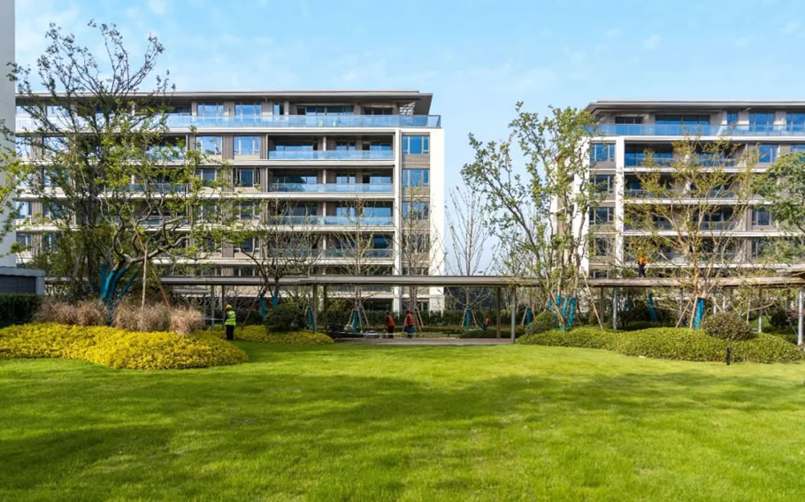 湖光山色间的智能颐养家园·宜兴雅达·松下社区丨浙江蓝颂园林景观设计集团有限公司-31