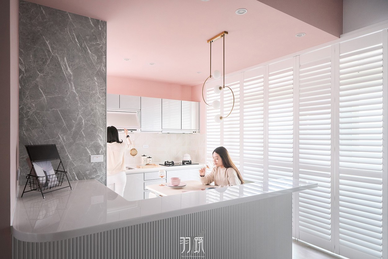 羽筑空间设计 · 粉红泡泡海洋主题婚礼-4