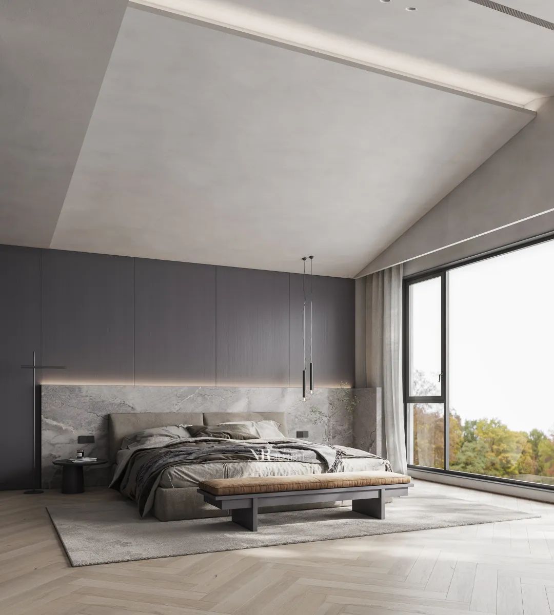 泰州中天御苑现代主义“手写体”之美的隐奢逸境丨中国泰州丨北岩设计-29