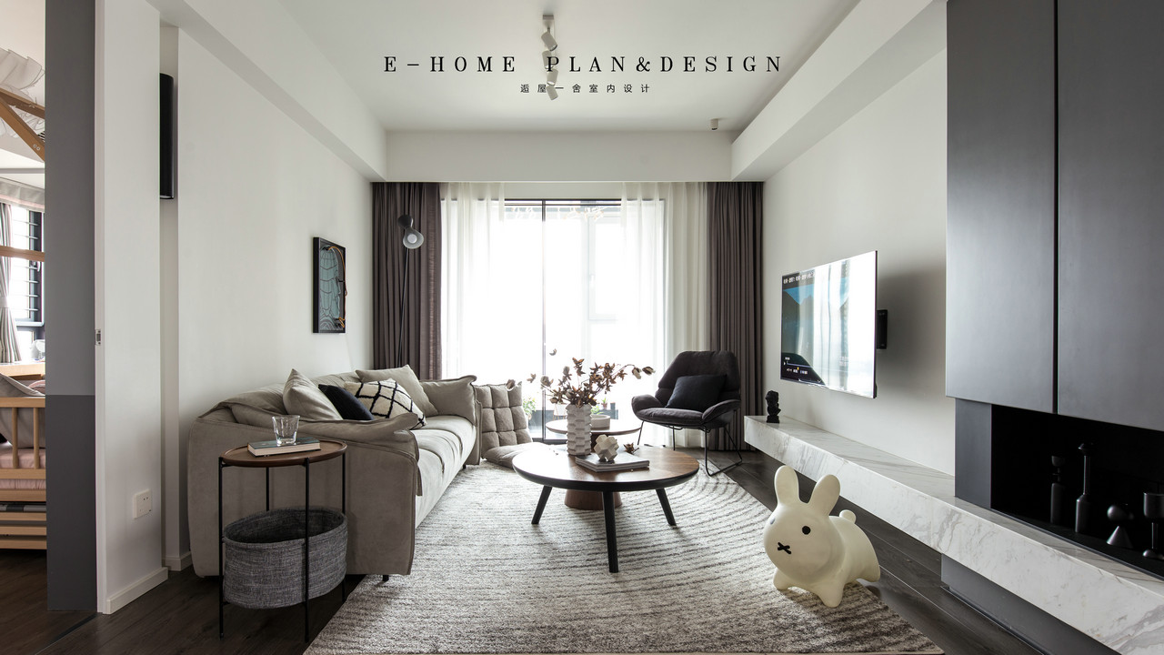 全南向三居室改造 | 通透阳光的禅意家居-13