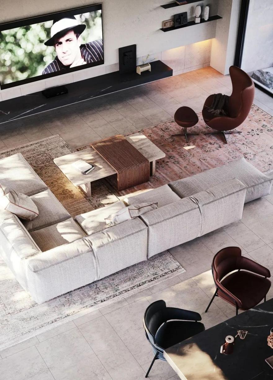 Charged Voids--一个私宅,两个花园,一个赏景,一个娱乐-14