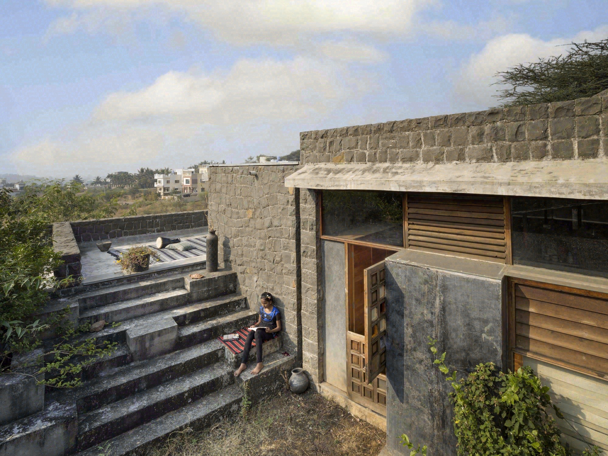 帕德维阳台屋丨印度丨PMA madhushala-19