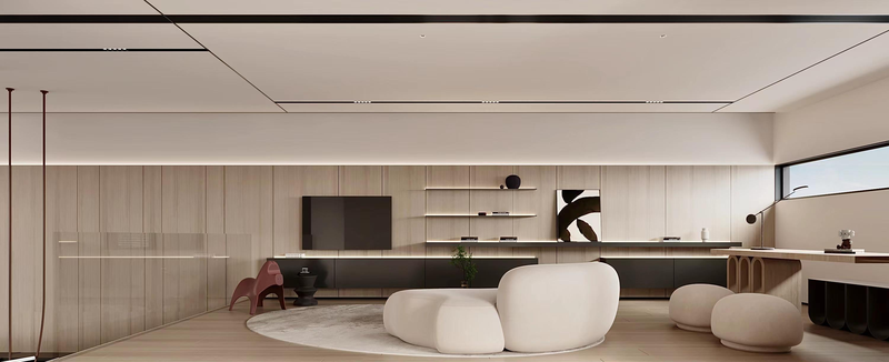 H 空间全案设计 · 650m²简约豪宅丨H 空间全案设计事务所-21