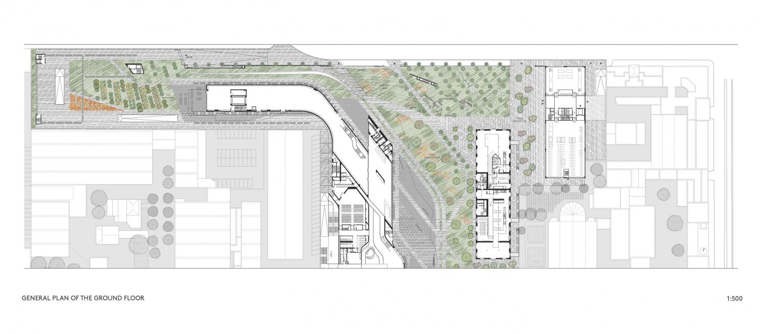 罗马 MAXXI 博物馆扩建竞赛设计方案丨意大利罗马丨LAN 工作室等-11