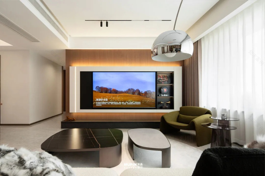 沐光而栖 · 143㎡家装空间设计丨沐品设计团队-34