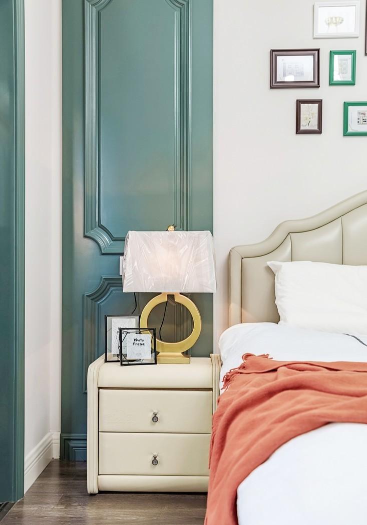 云端点墨设计丨公寓丨鎏砂 - 美式混搭风格餐厅与卧室设计-29