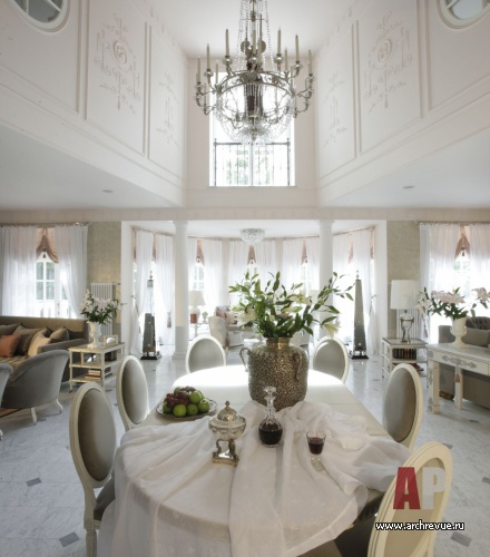 俄罗斯帝国风格庄园室内设计丨Нестерова Юлия-21