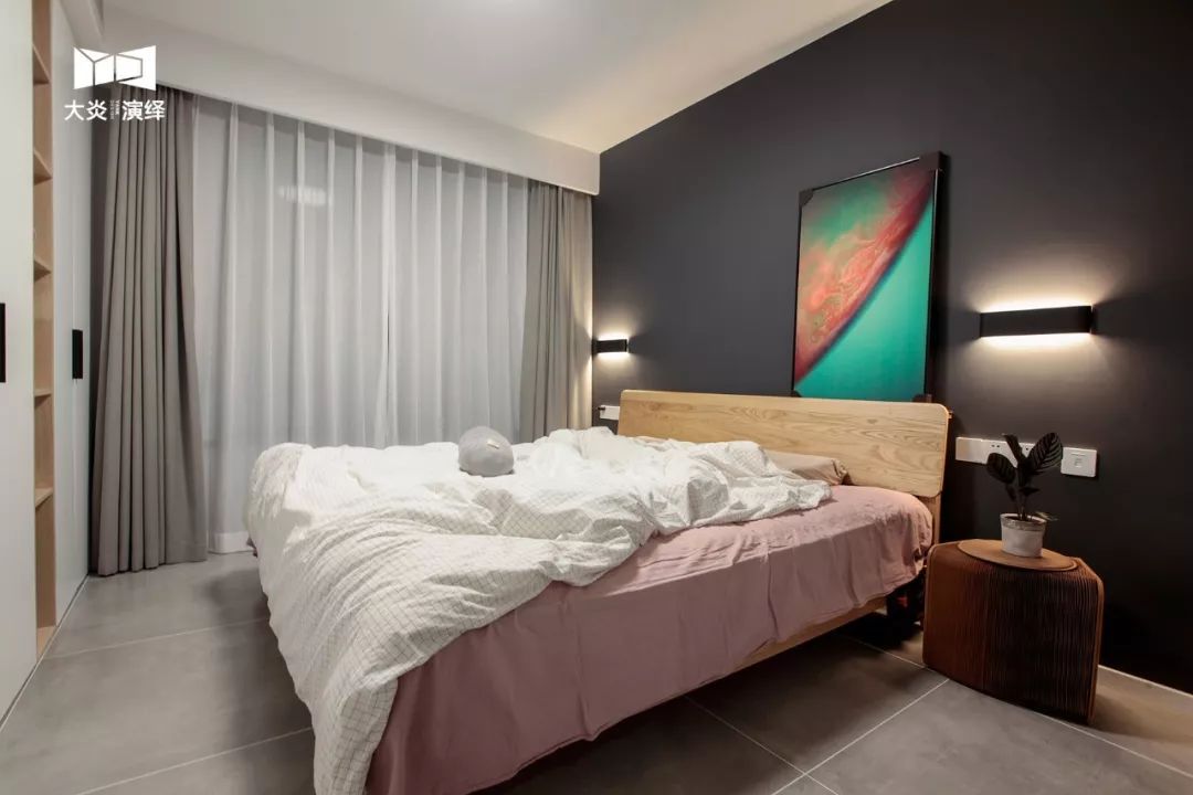 极简北欧婚房,零距离互动生活空间-41