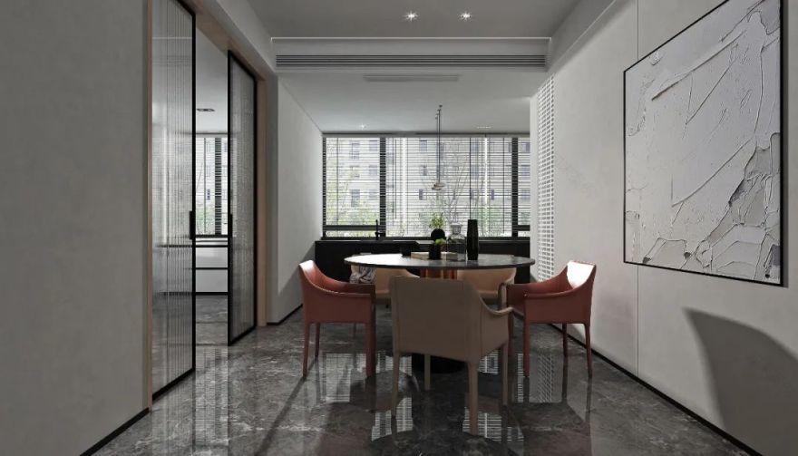 玫瑰苑平层雅居丨中国合肥丨逸墅空间设计-21